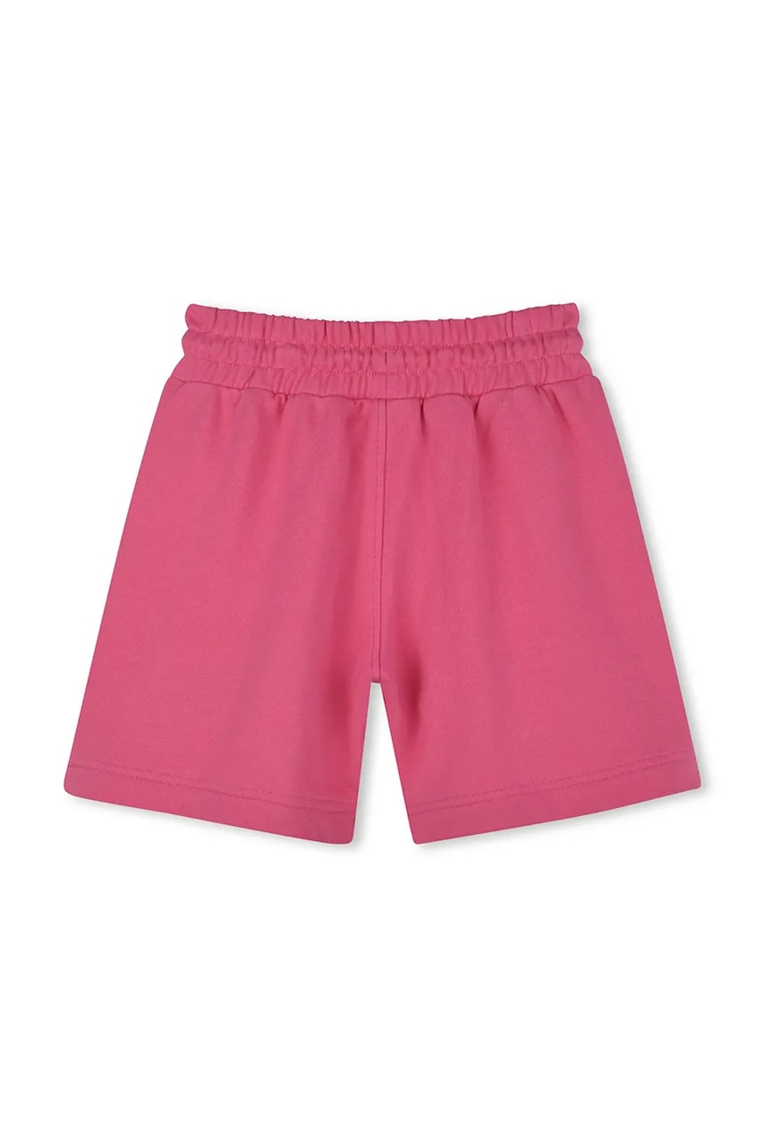 Детские шорты HUGO цвет розовый однотонные G00403 в Ужгороде Детские шорты HUGO цвет розовый однотонные G00403 в Ужгороде