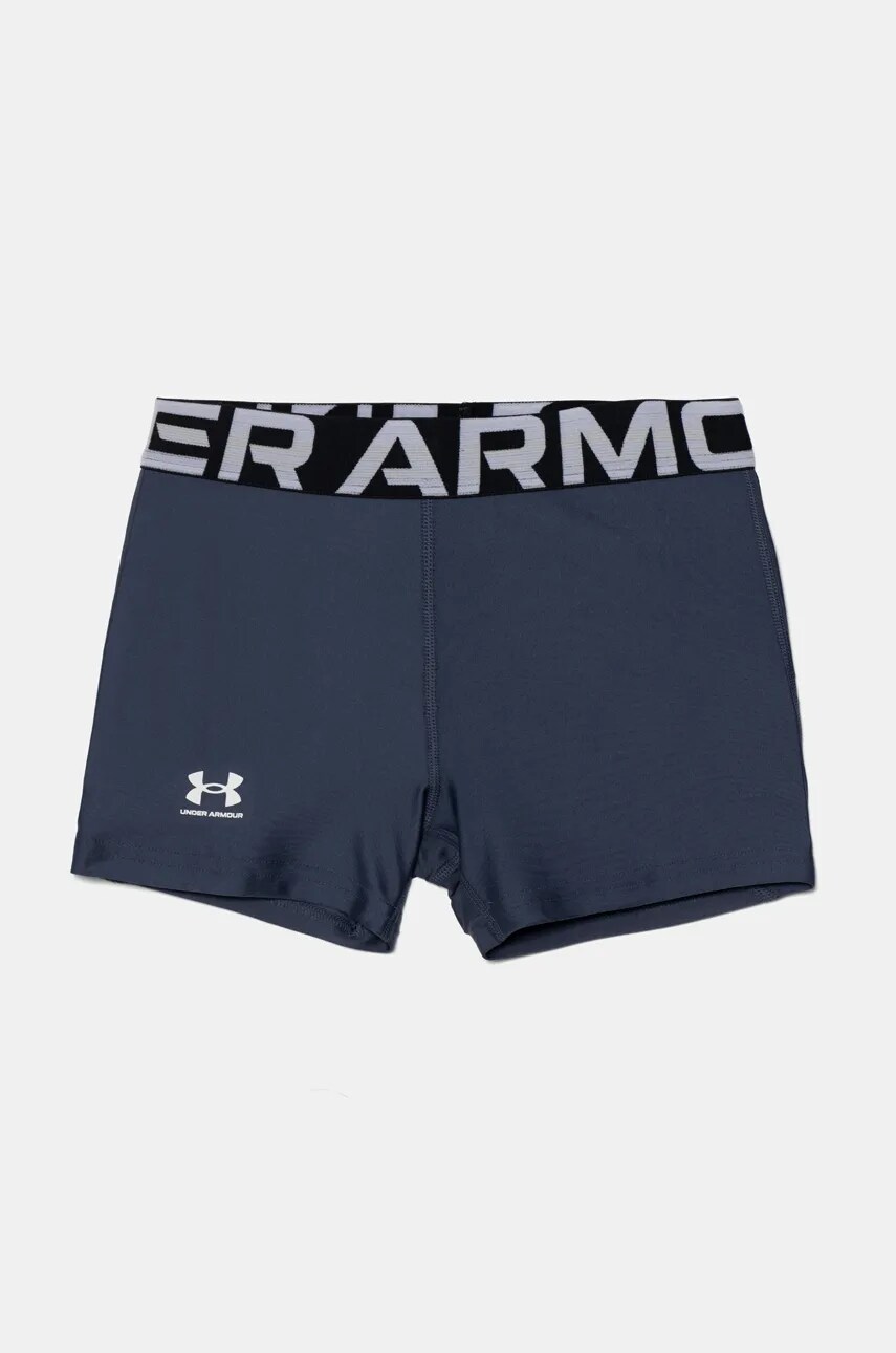 Under Armour pantaloni scurti copii HG Shorty culoarea gri, neted, 1390070