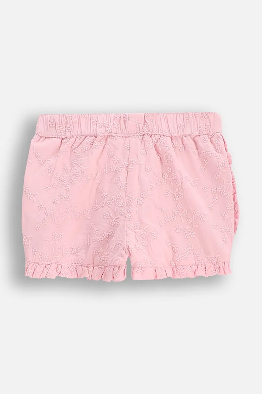 Детские хлопковые шорты Coccodrillo цвет розовый с аппликацией HOLIDAY SPLASH GIRL NEWBORN Детские хлопковые шорты Coccodrillo цвет розовый с аппликацией HOLIDAY SPLASH GIRL NEWBORN