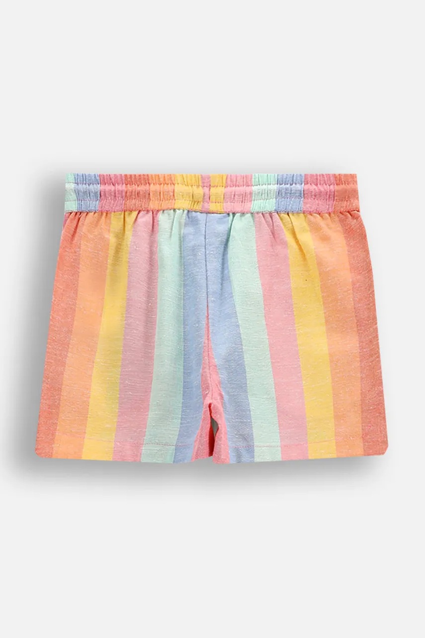 Шорты Coccodrillo узор регулируемая талия TROPICAL STORY GIRL KIDS