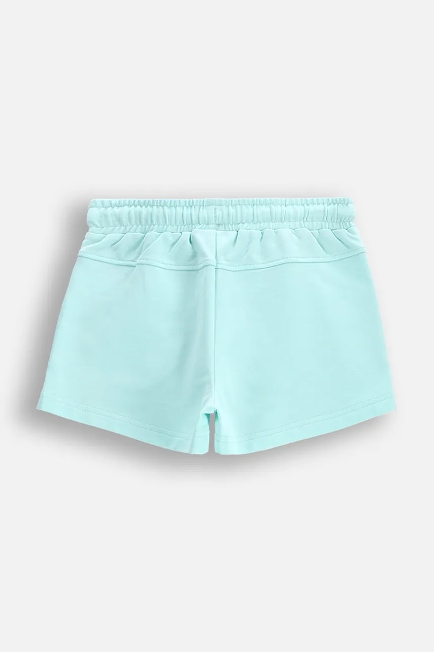 Детские шорты Coccodrillo цвет бирюзовый однотонные регулируемая талия INSIDE OCEAN GIRL KIDS Детские шорты Coccodrillo цвет бирюзовый однотонные регулируемая талия INSIDE OCEAN GIRL KIDS