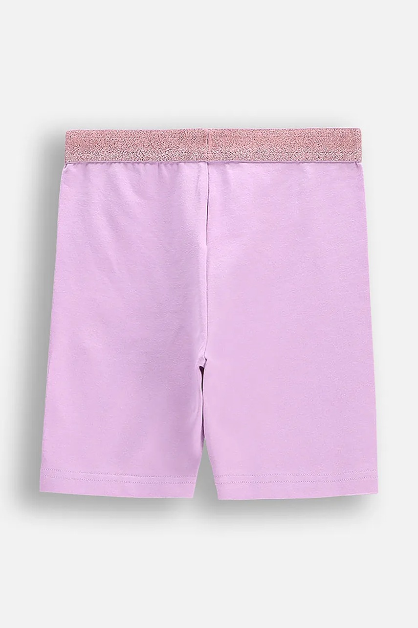 Шорты Coccodrillo цвет фиолетовый однотонные INSIDE OCEAN GIRL KIDS
