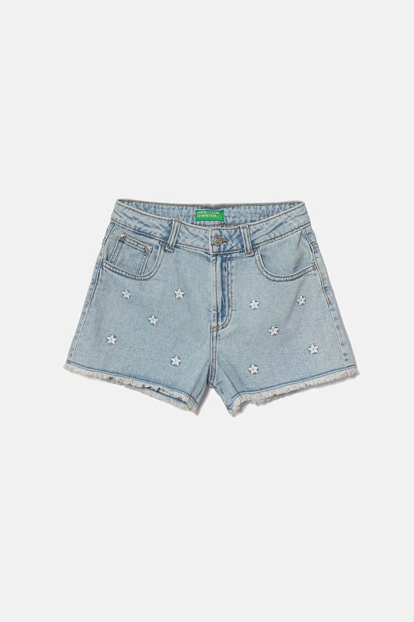 United Colors of Benetton pantaloni scurți din denim pentru copii 4UTPC9049