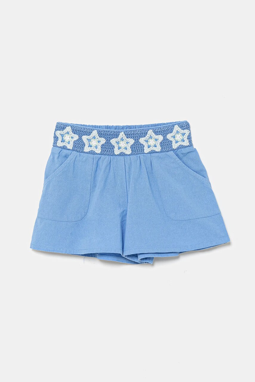 United Colors of Benetton pantaloni scurți din bumbac pentru copii cu imprimeu, 47JKG902U