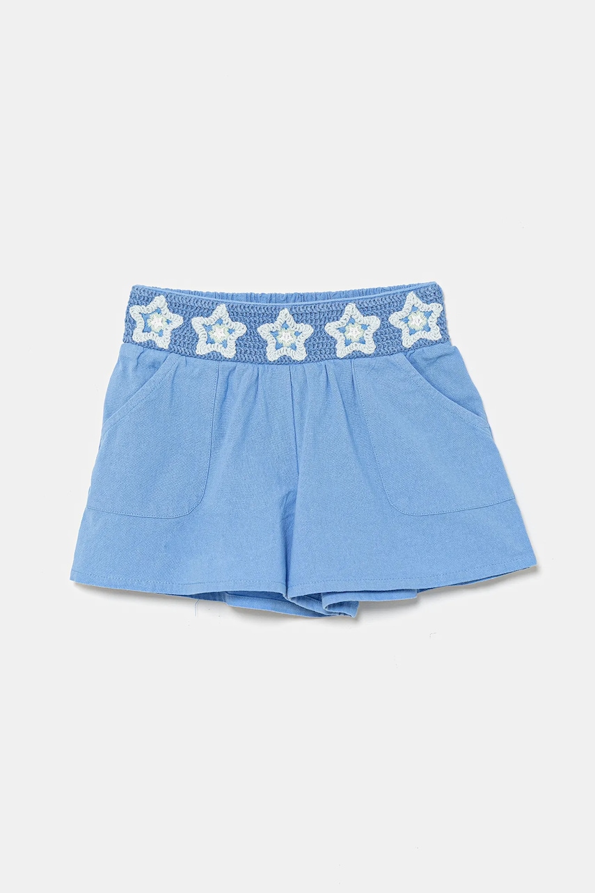 United Colors of Benetton pantaloni scurți din bumbac pentru copii cu imprimeu, 47JKG902U