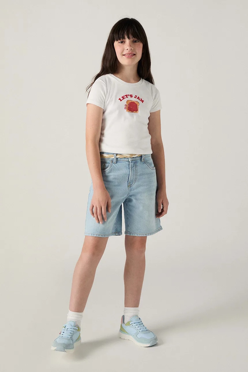 Levi's pantaloni scurți din denim pentru copii LVG 94 BAGGY SHORT