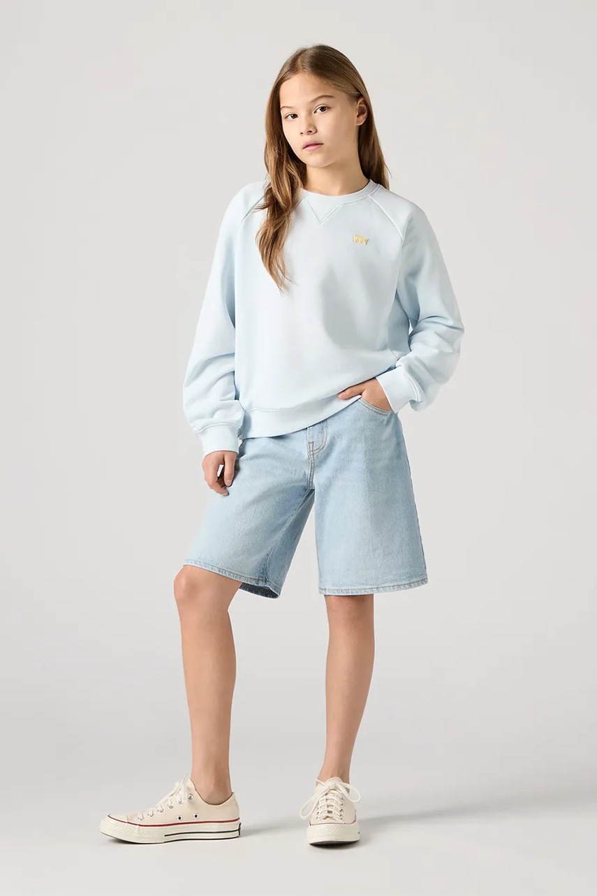 Dětské riflové kraťasy Levi's LVG 94 BAGGY SHORT (obrázek 7)