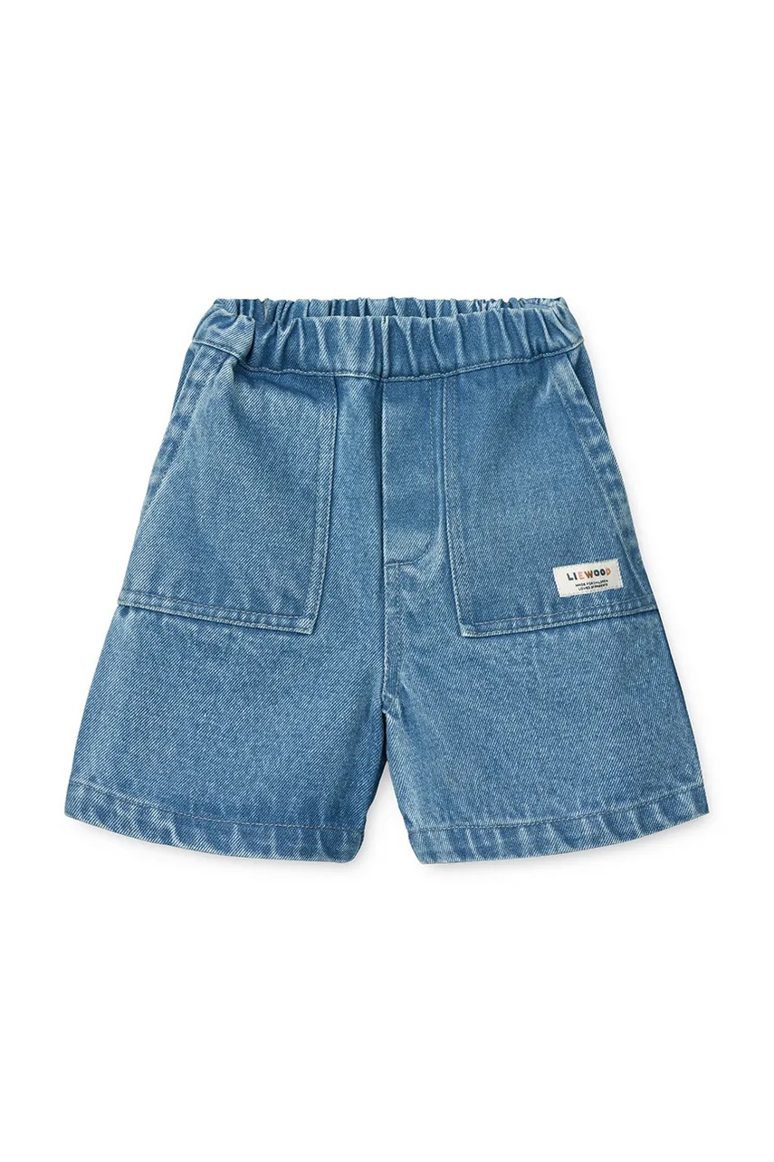 Детские джинсовые шорты Liewood Cesaria Denim Shorts однотонные LW19882