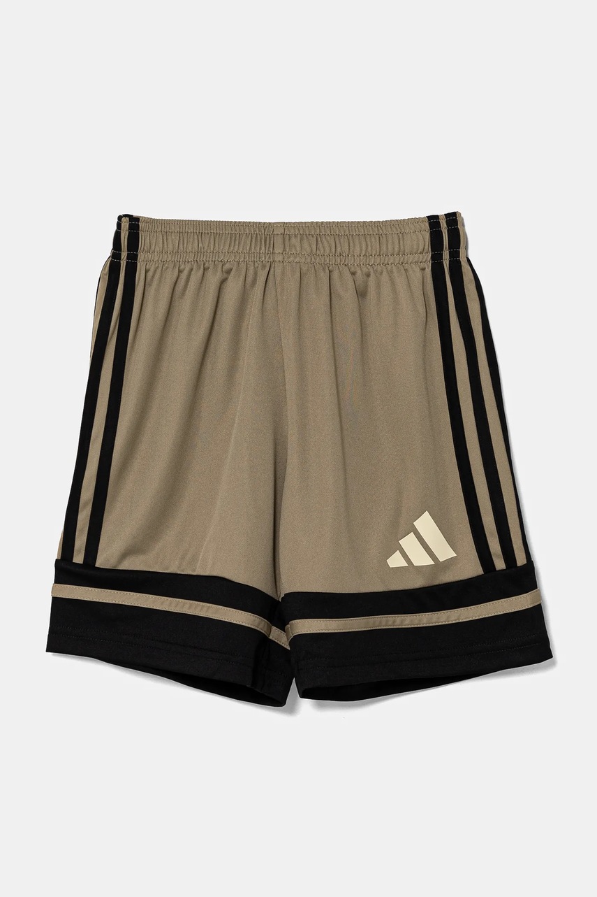 Детские шорты adidas Performance цвет зелёный с аппликацией регулируемая талия JP3418