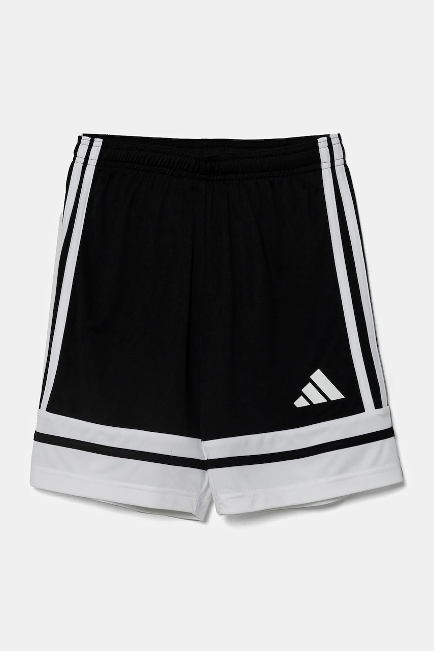 adidas Performance pantaloni scurti copii culoarea negru, cu imprimeu, talie reglabila, JJ2417