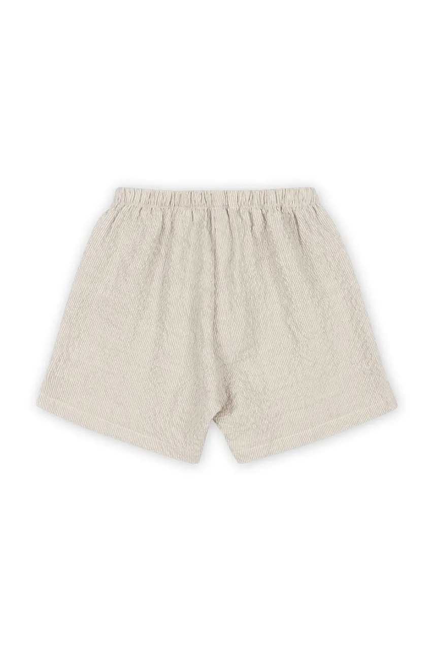 Дитячі шорти Konges Sløjd ELLIOT SHORTS GOTS колір сірий візерунок KS102291