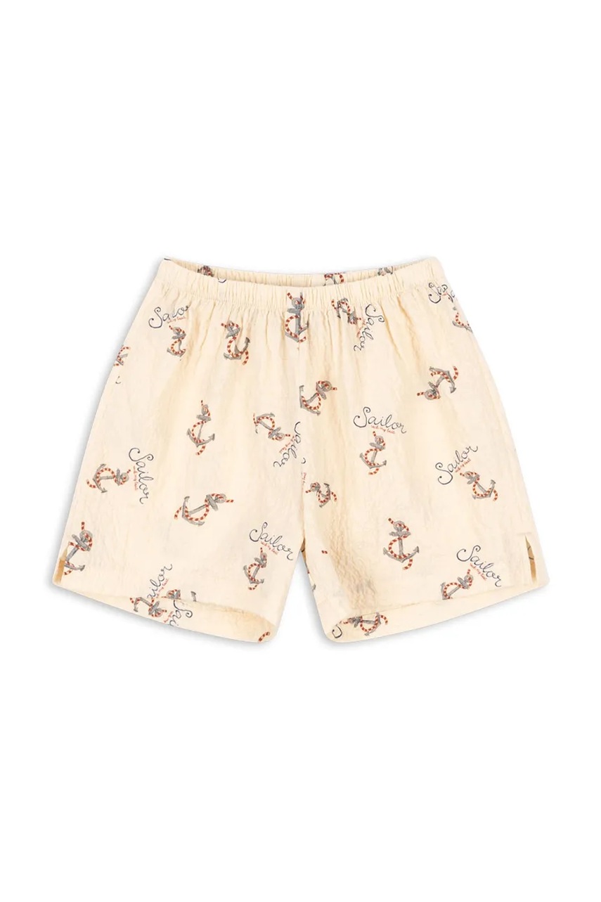Шорты Konges Sløjd ELLIOT SHORTS GOTS цвет бежевый  KS103170
