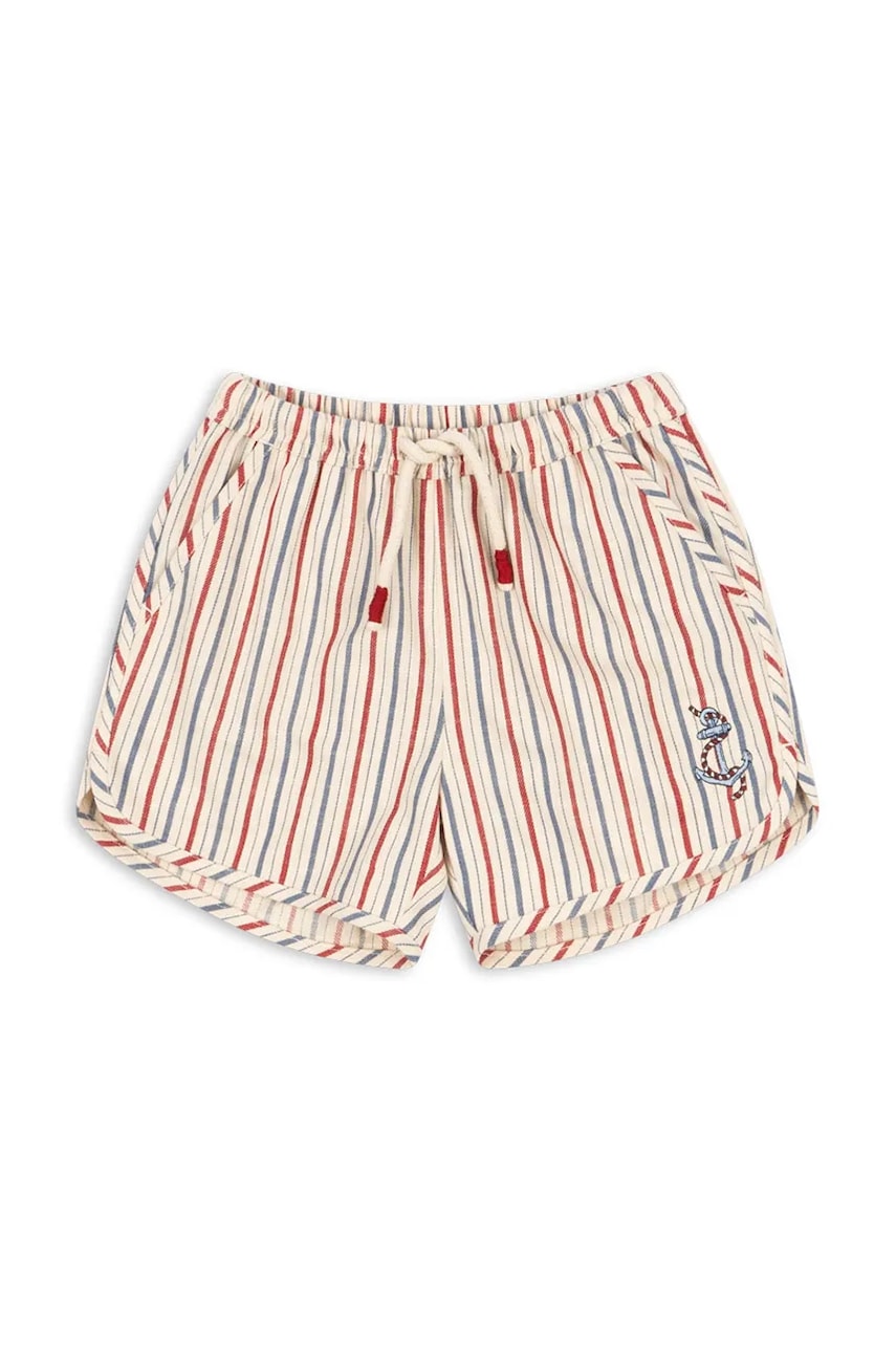 Шорты Konges Sløjd MARLON SHORTS GOTS цвет бежевый регулируемая талия KS103171 Шорты Konges Sløjd MARLON SHORTS GOTS цвет бежевый регулируемая талия KS103171