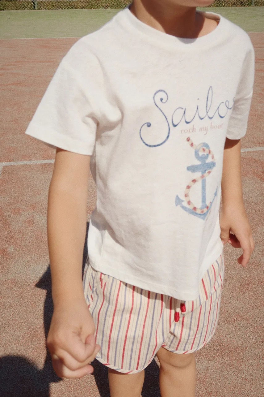 Kraťasy Konges Sløjd MARLON SHORTS GOTS (obrázek 6)