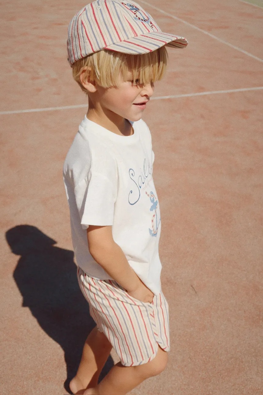 Kraťasy Konges Sløjd MARLON SHORTS GOTS (obrázek 8)