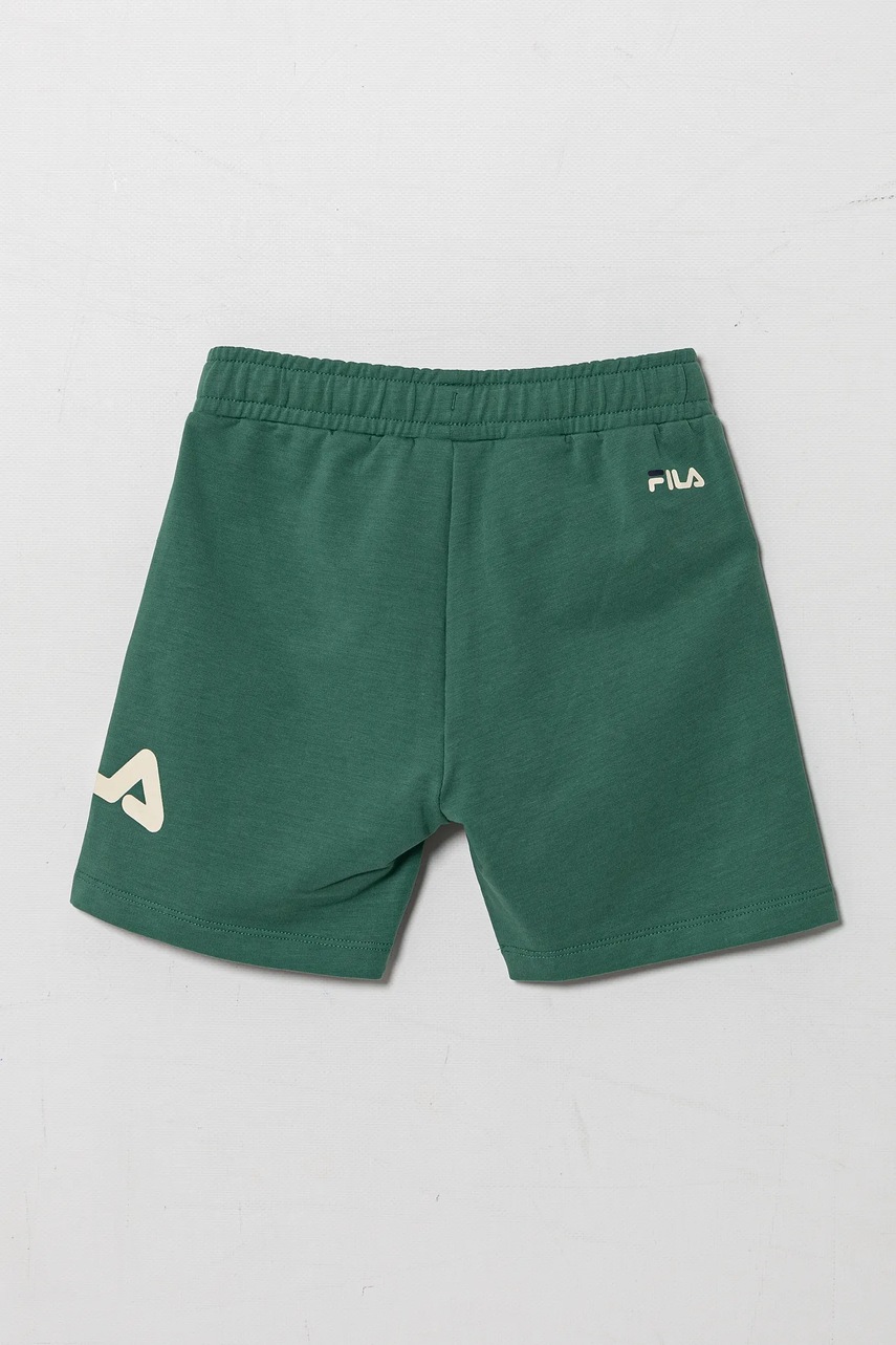 Детские шорты Fila LOBEZ цвет зелёный с принтом регулируемая талия FAK0396 Детские шорты Fila LOBEZ цвет зелёный с принтом регулируемая талия FAK0396