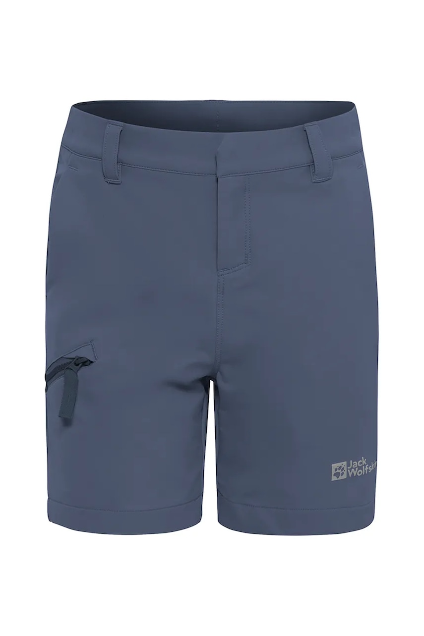 Детские шорты Jack Wolfskin TURBULENCE SHORTS K однотонные регулируемая талия A63685 Детские шорты Jack Wolfskin TURBULENCE SHORTS K однотонные регулируемая талия A63685