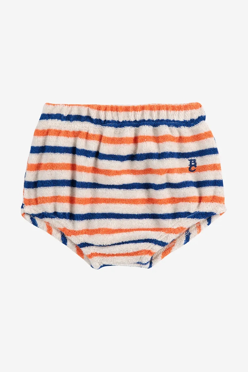 Bobo Choses pantaloni scurti bebe culoarea portocaliu, modelator, 125AB038 Bobo Choses pantaloni scurti bebe culoarea portocaliu, modelator, 125AB038