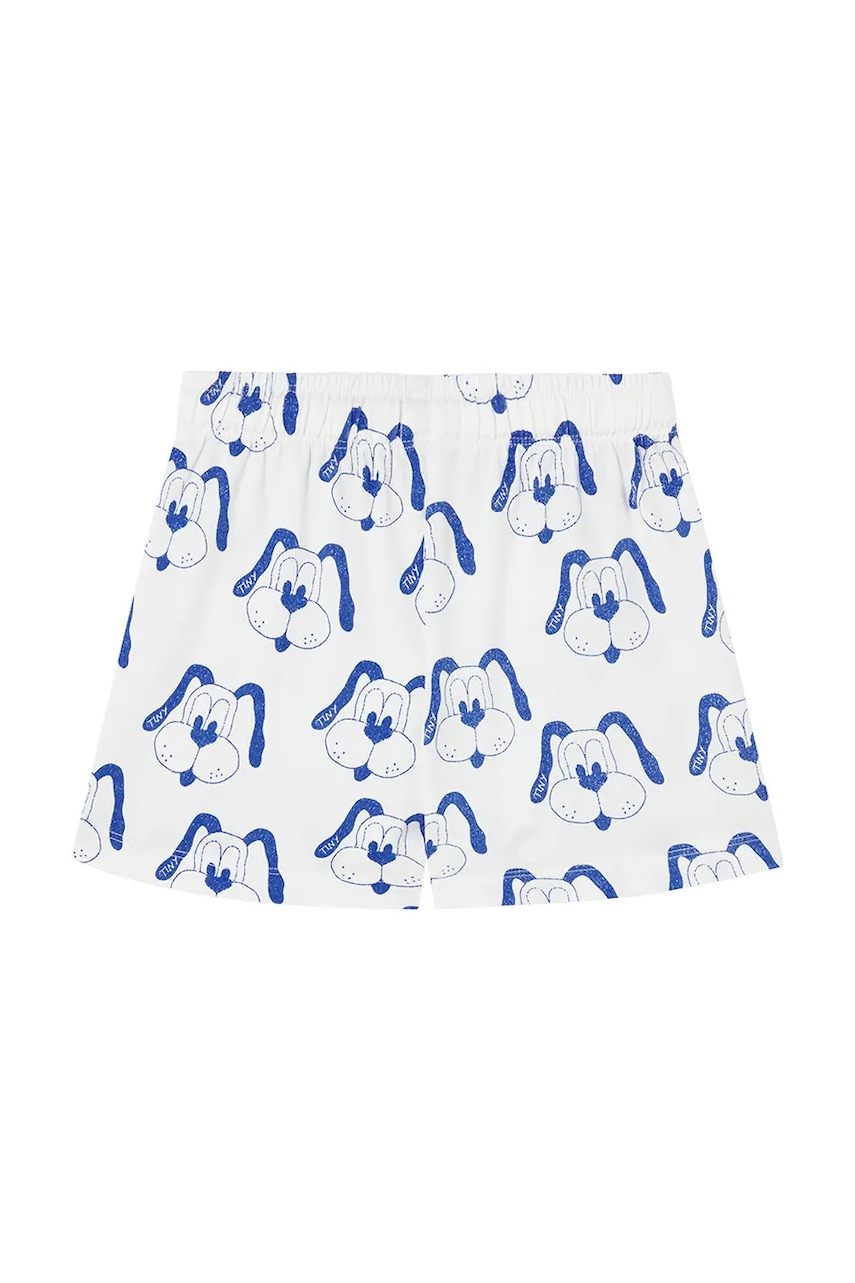 Детские хлопковые шорты Tinycottons DOGS SHORT цвет бежевый с узором SS25-461 в Луцке Детские хлопковые шорты Tinycottons DOGS SHORT цвет бежевый с узором SS25-461 в Луцке