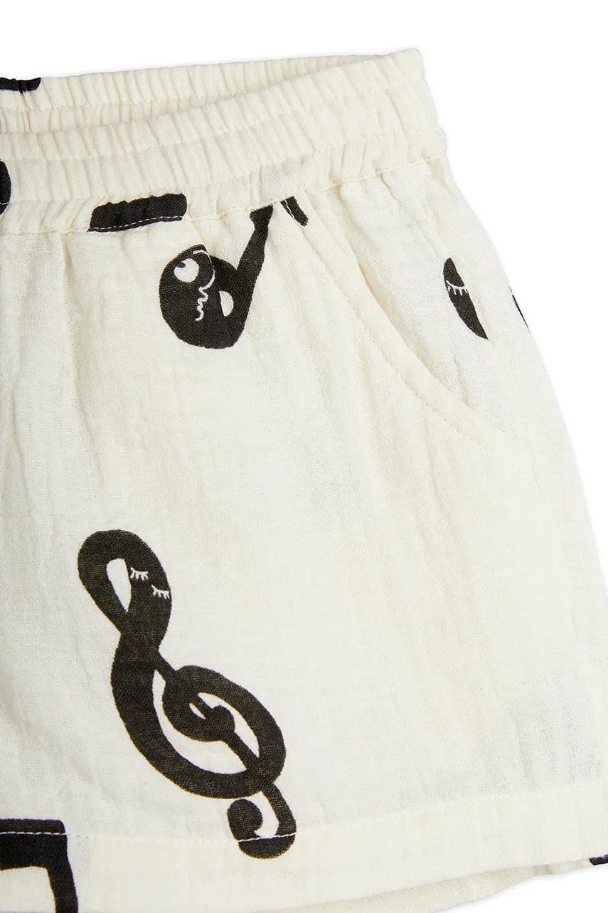 Dětské bavlněné šortky Mini Rodini Note (obrázek 4)