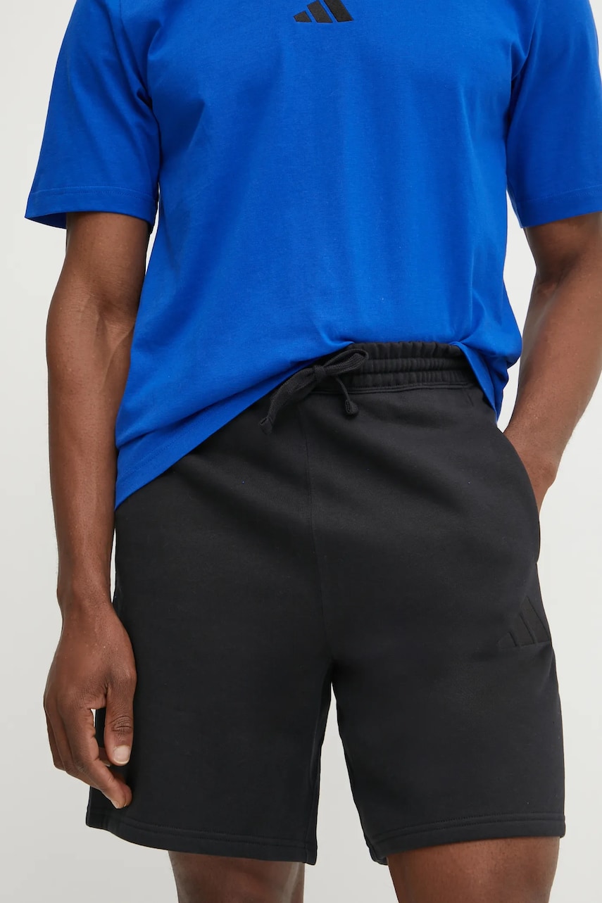 adidas pantaloni scurti ALL SZN barbati, culoarea negru, IX1251