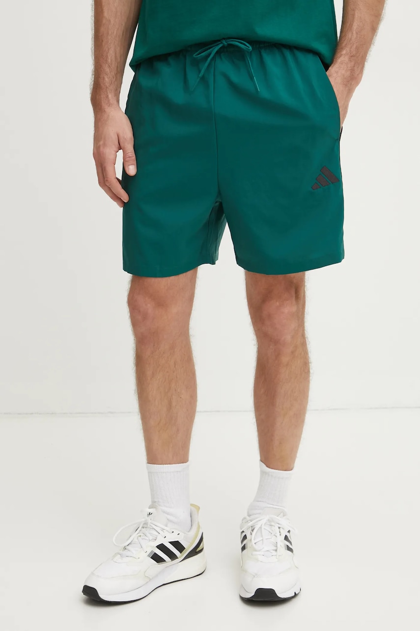 adidas pantaloni scurți Chelsea bărbați, culoarea verde, JW1910 adidas pantaloni scurți Chelsea bărbați, culoarea verde, JW1910