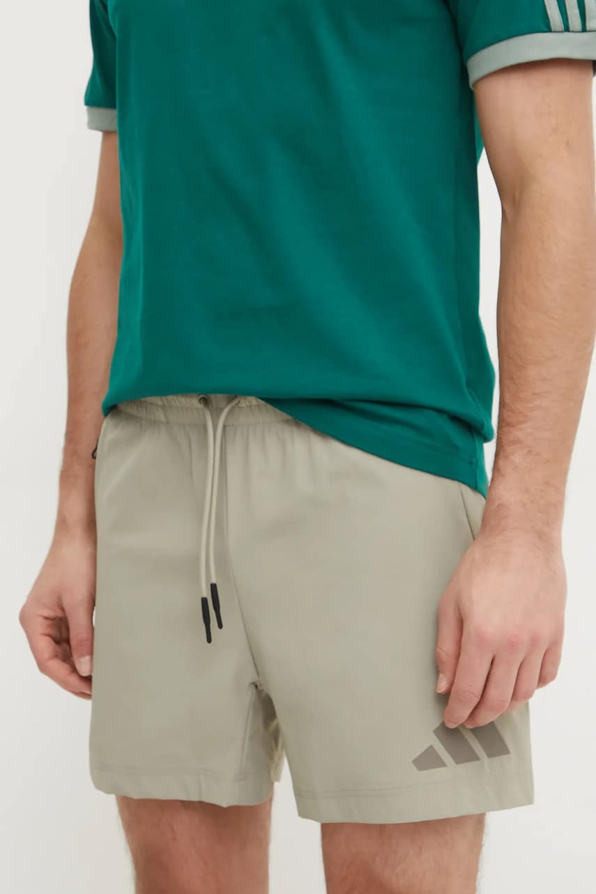 adidas pantaloni scurți Z.N.E. bărbați, culoarea verde, JN9024 adidas pantaloni scurți Z.N.E. bărbați, culoarea verde, JN9024