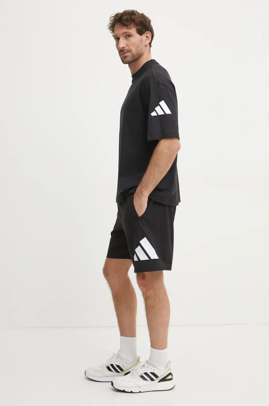 Шорты adidas Essentials мужские цвет чёрный IS6909 Шорты adidas Essentials мужские цвет чёрный IS6909