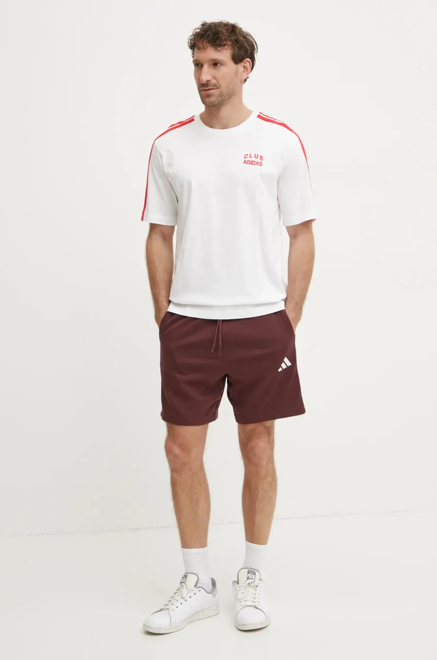 Шорты adidas Essentials мужские цвет красный JE6418 Шорты adidas Essentials мужские цвет красный JE6418