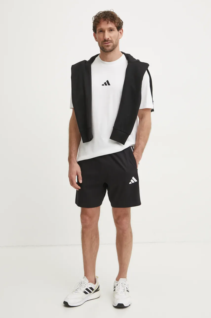 Шорты adidas Essentials мужские цвет чёрный JD1891 Шорты adidas Essentials мужские цвет чёрный JD1891
