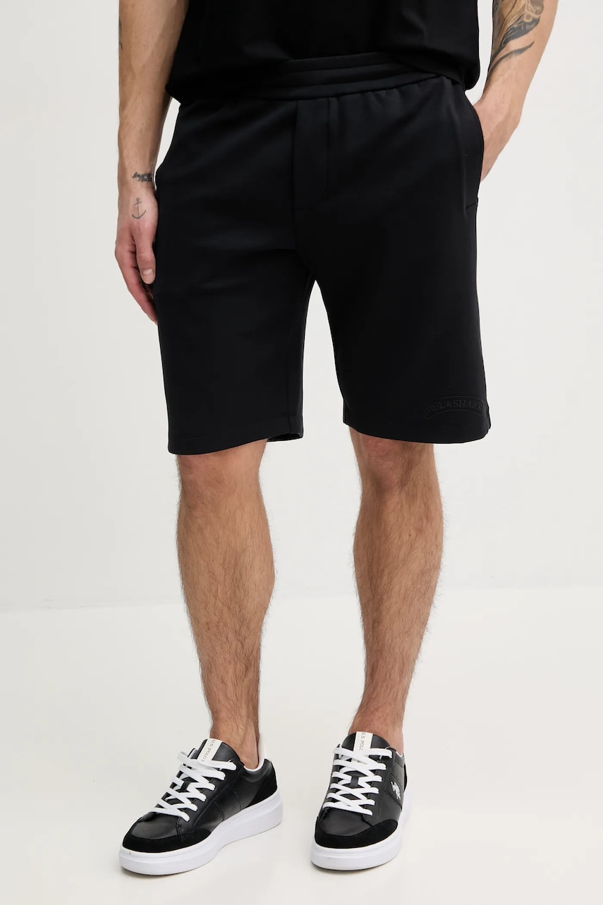 Paul&Shark pantaloni scurti barbati, culoarea negru, 25411851 Paul&Shark pantaloni scurti barbati, culoarea negru, 25411851