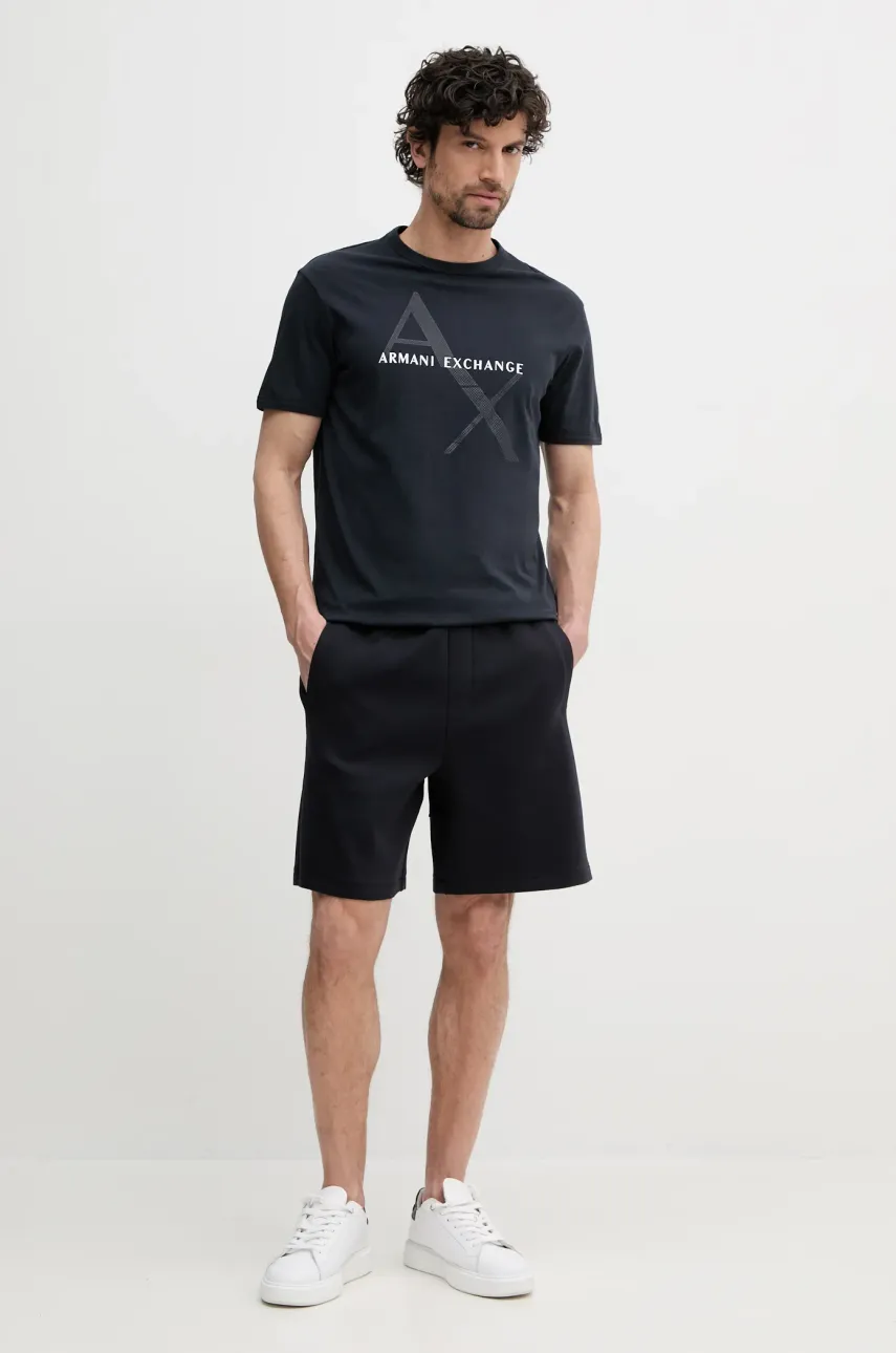 Шорты Armani Exchange мужские цвет синий XM000355 AF10818 Шорты Armani Exchange мужские цвет синий XM000355 AF10818
