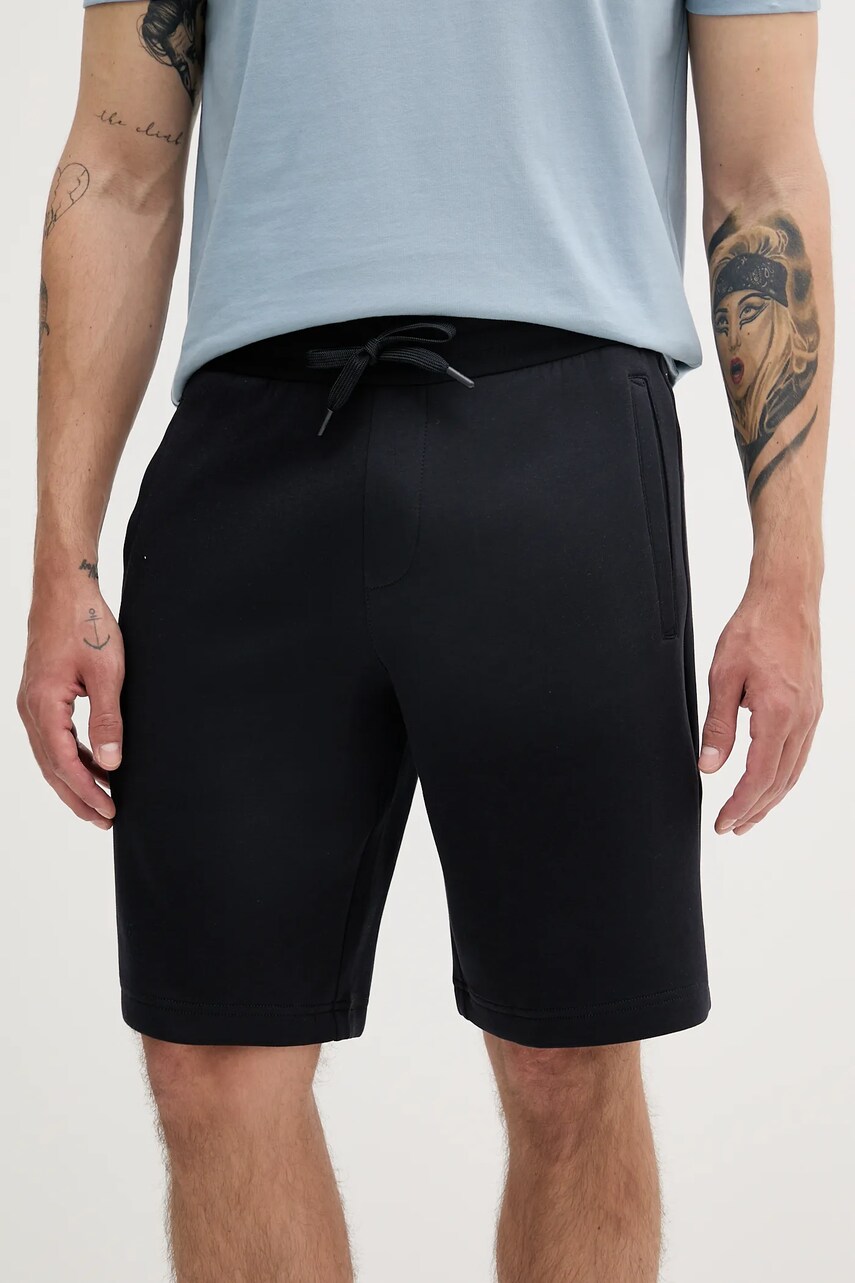 Levně Kraťasy Armani Exchange pánské, tmavomodrá barva, XM000372 AF10818