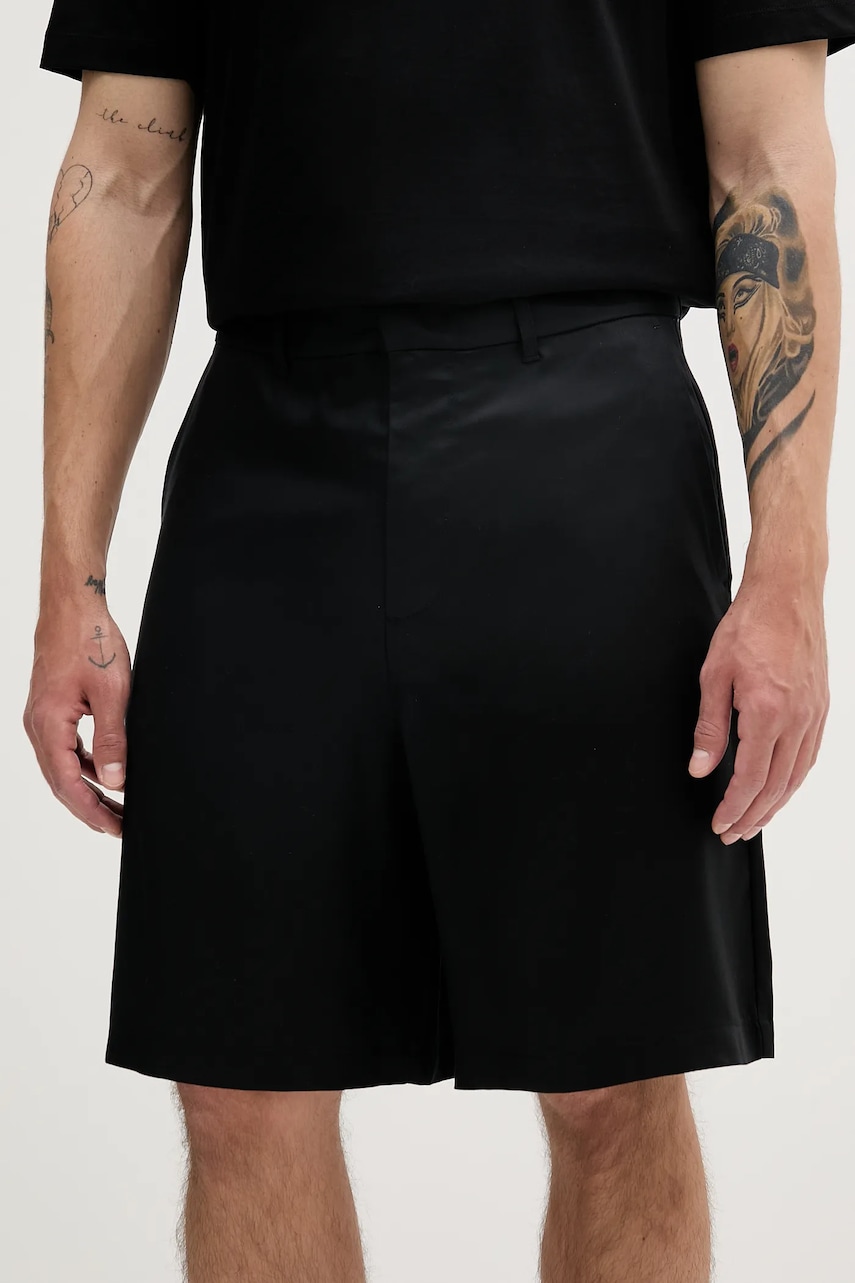 Armani Exchange pantaloni scurți culoarea negru, XM000396 AF13170