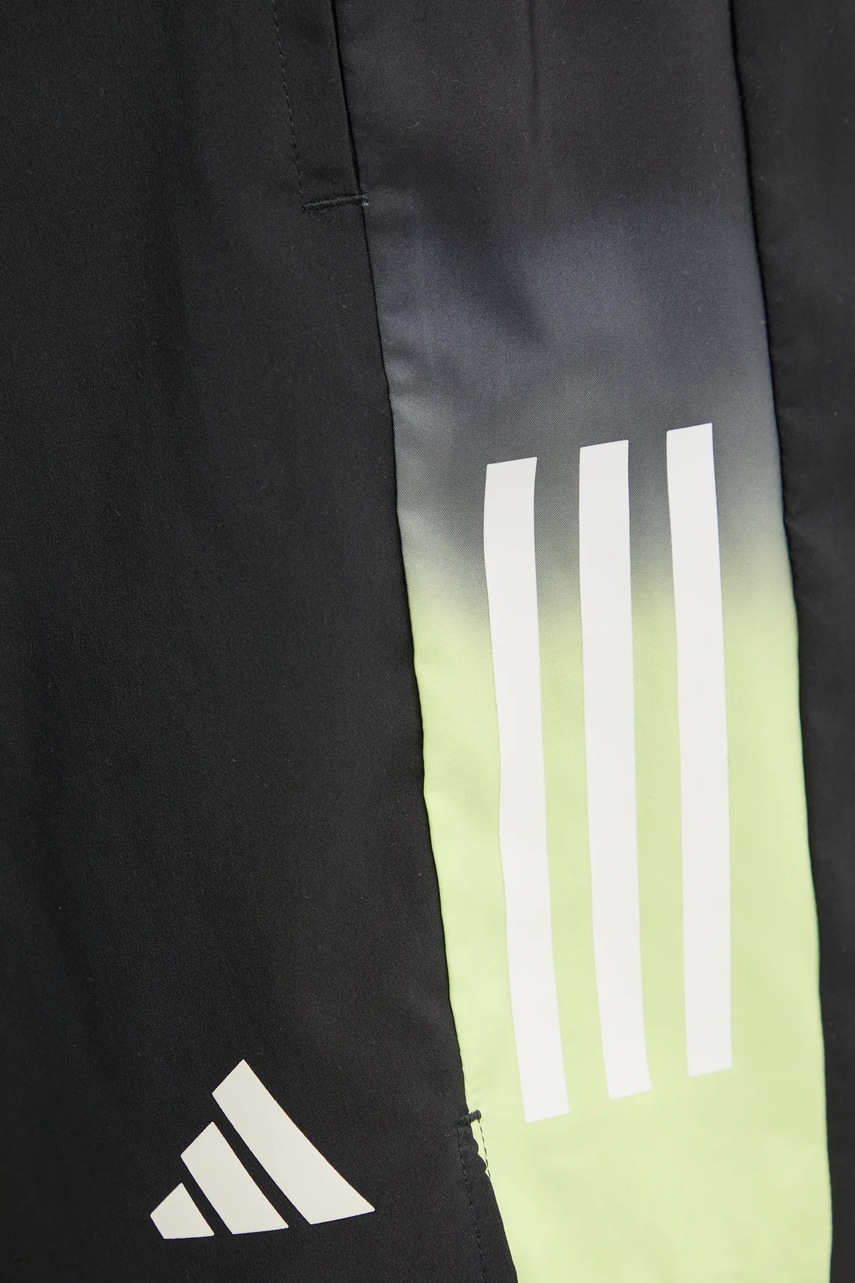 Σορτς τρεξίματος adidas Performance Own The Run χρώμα: μαύρο, JC9890 φωτογραφία
