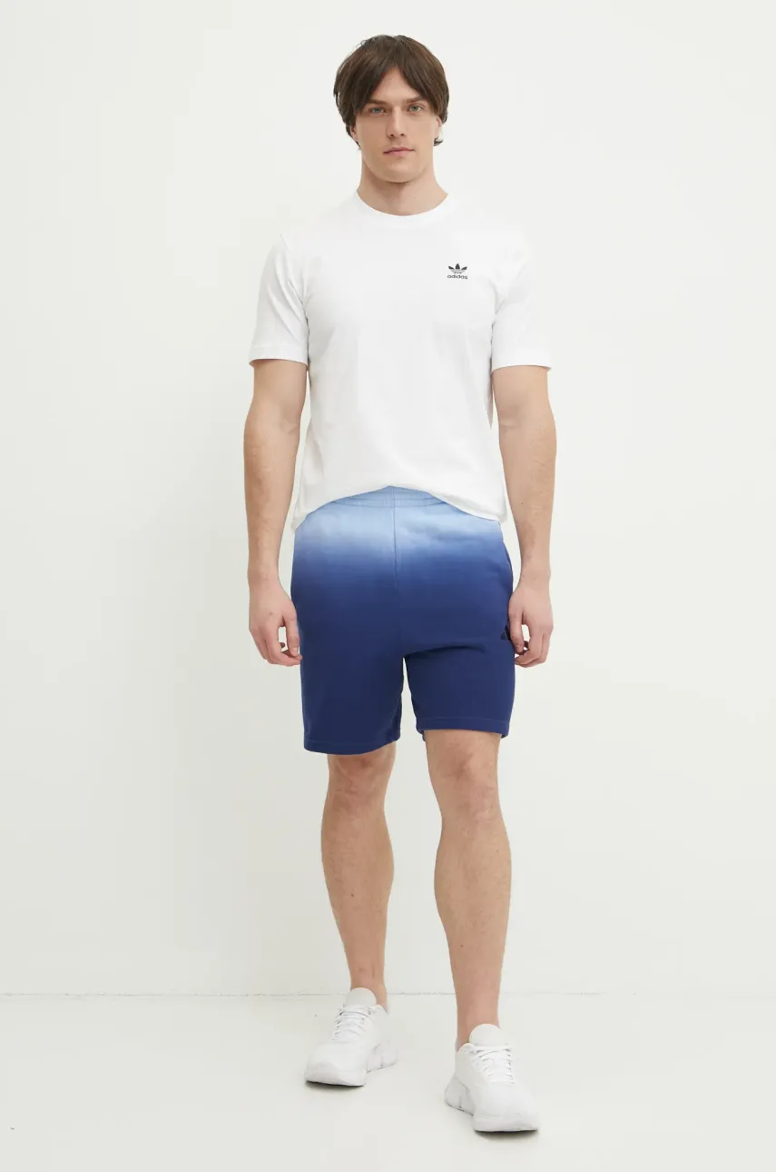 Хлопковые шорты adidas ALL SZN Dip Dye мужские JI6359 Хлопковые шорты adidas ALL SZN Dip Dye мужские JI6359