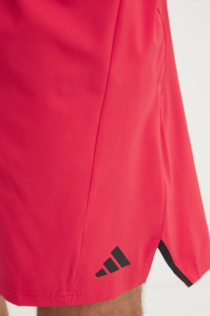 Σορτς προπόνησης adidas Performance Designed for Training χρώμα: κόκκινο, JP4940 φωτογραφία