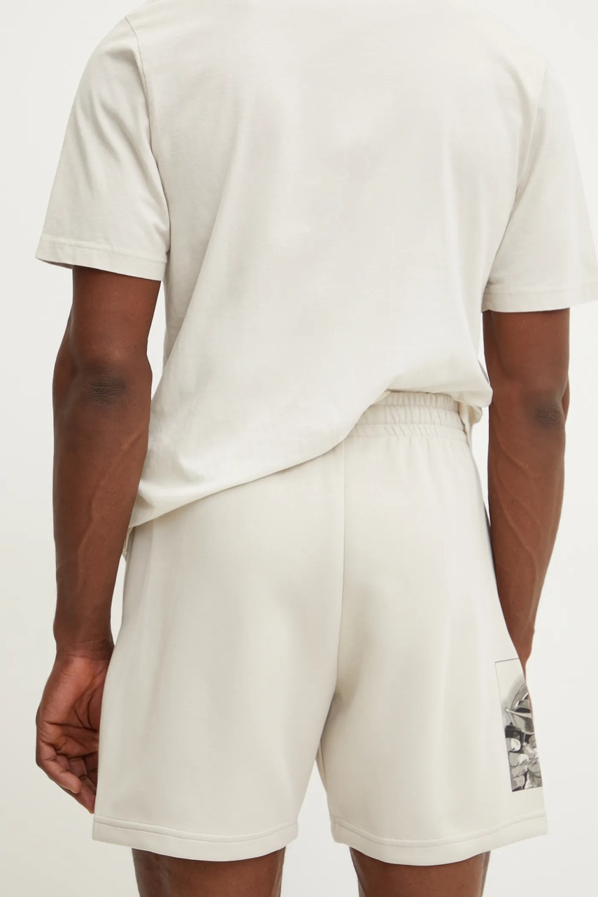 Σορτς adidas x Mandalorian χρώμα: μπεζ, JI5721 φωτογραφία