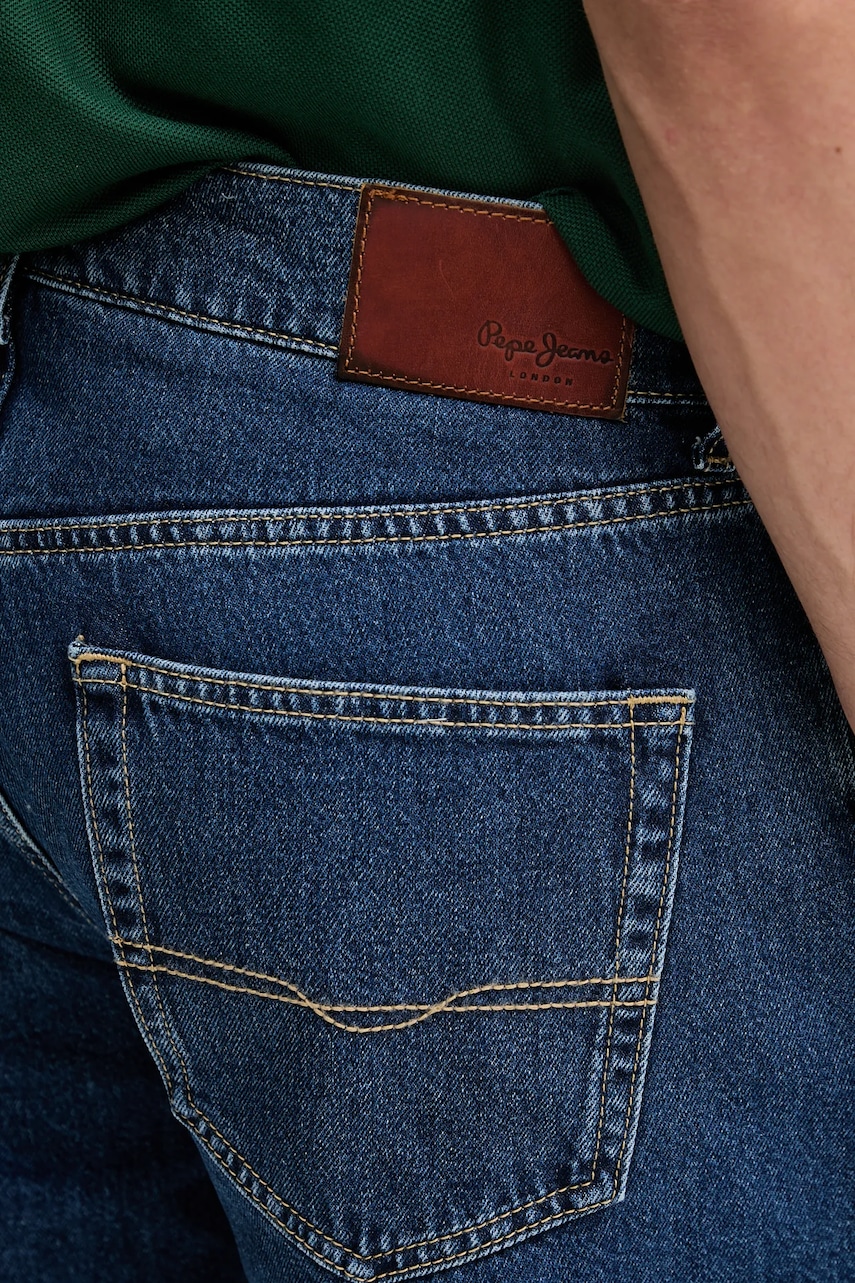 Rifľové krátke nohavice Pepe Jeans LOOSE SHORT