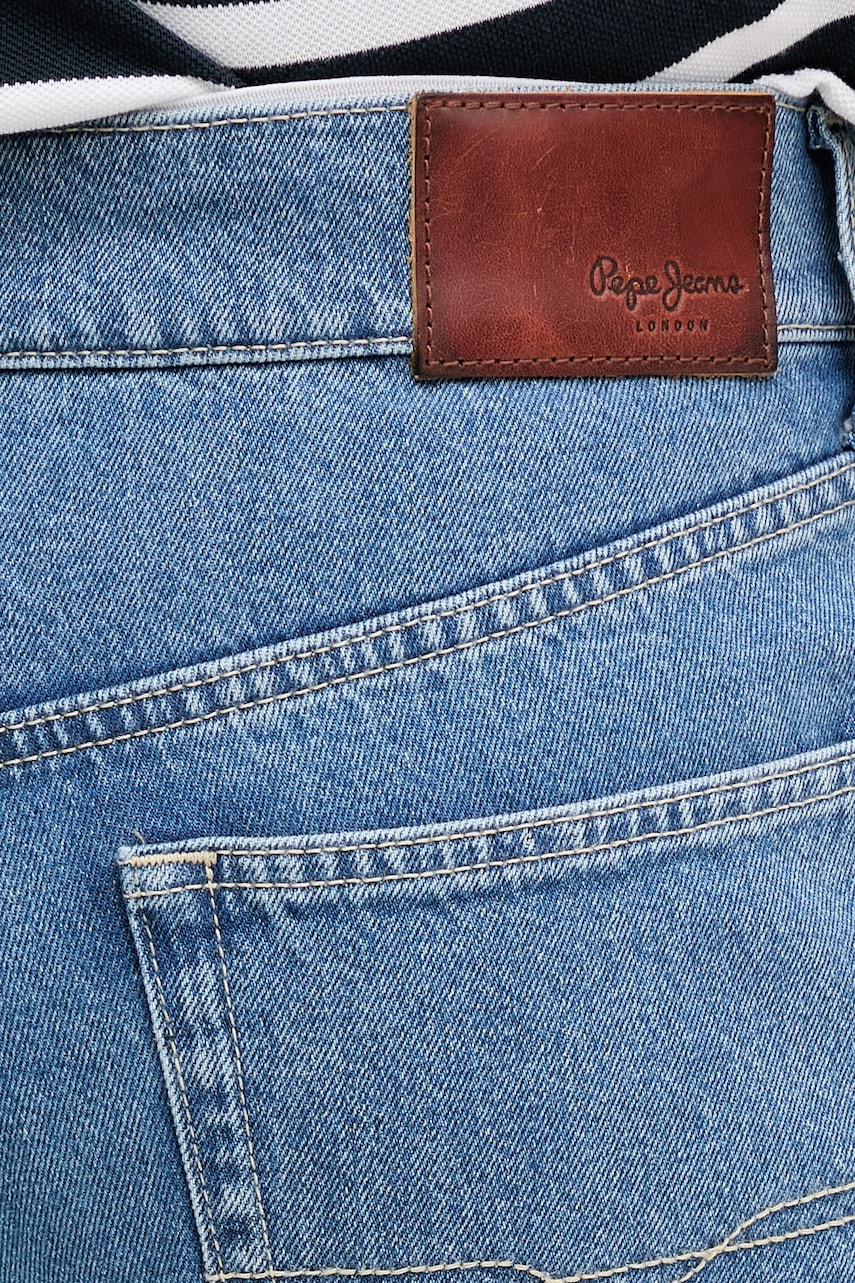 Rifľové krátke nohavice Pepe Jeans LOOSE SHORT