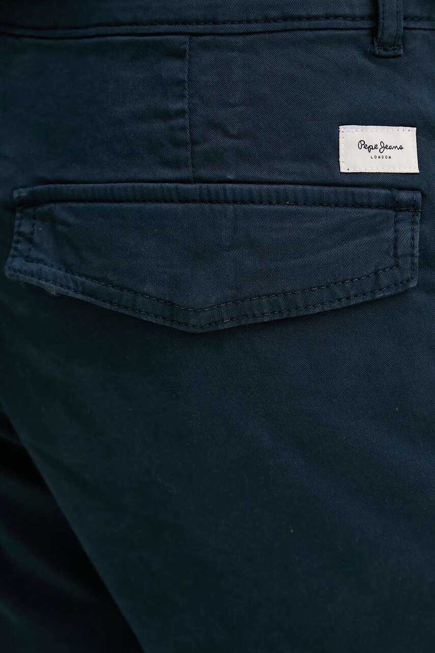Pepe Jeans rövidnadrág SEASONAL CARGO SHORT sötétkék, férfi, PM801179 termék 2. képe