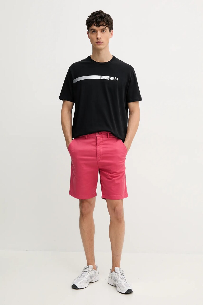 Шорты Pepe Jeans REGULAR CHINO SHORT мужские цвет розовый PM801181 Шорты Pepe Jeans REGULAR CHINO SHORT мужские цвет розовый PM801181