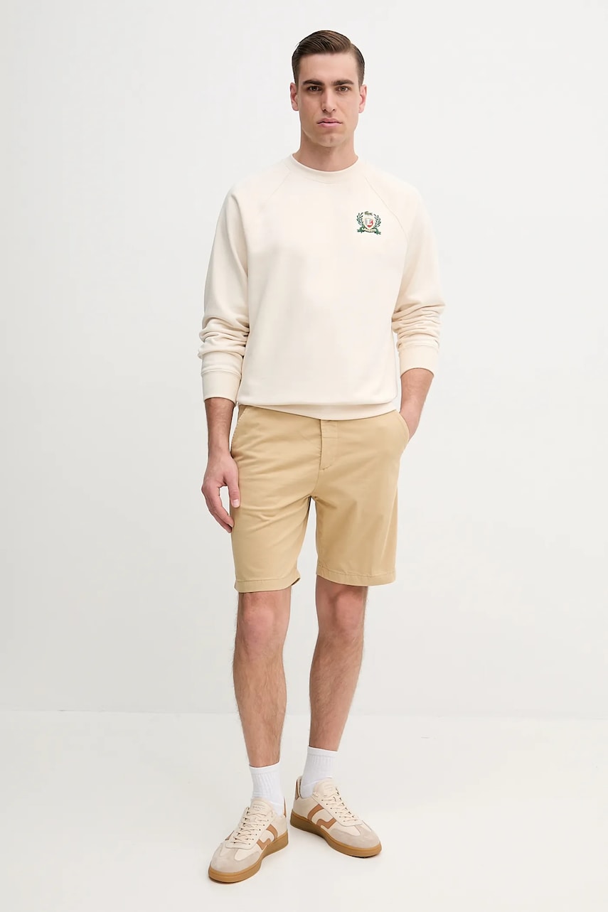 Шорты Pepe Jeans REGULAR CHINO SHORT мужские цвет бежевый PM801181 Шорты Pepe Jeans REGULAR CHINO SHORT мужские цвет бежевый PM801181