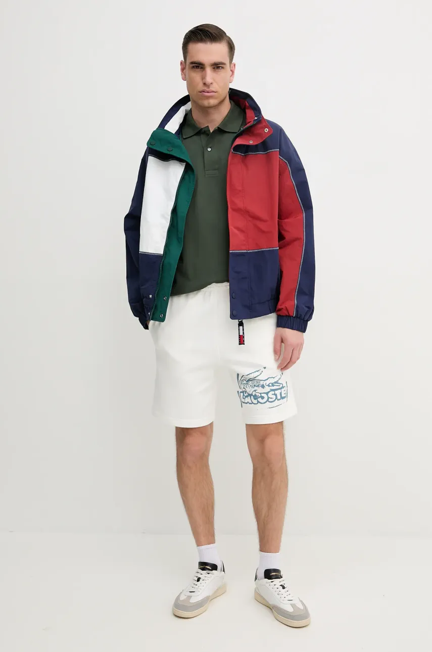 Шорты Lacoste мужские цвет белый GH0286 Шорты Lacoste мужские цвет белый GH0286