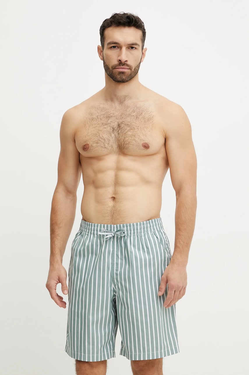 Шорты лаунж Lacoste цвет зелёный GH9111 Шорты лаунж Lacoste цвет зелёный GH9111