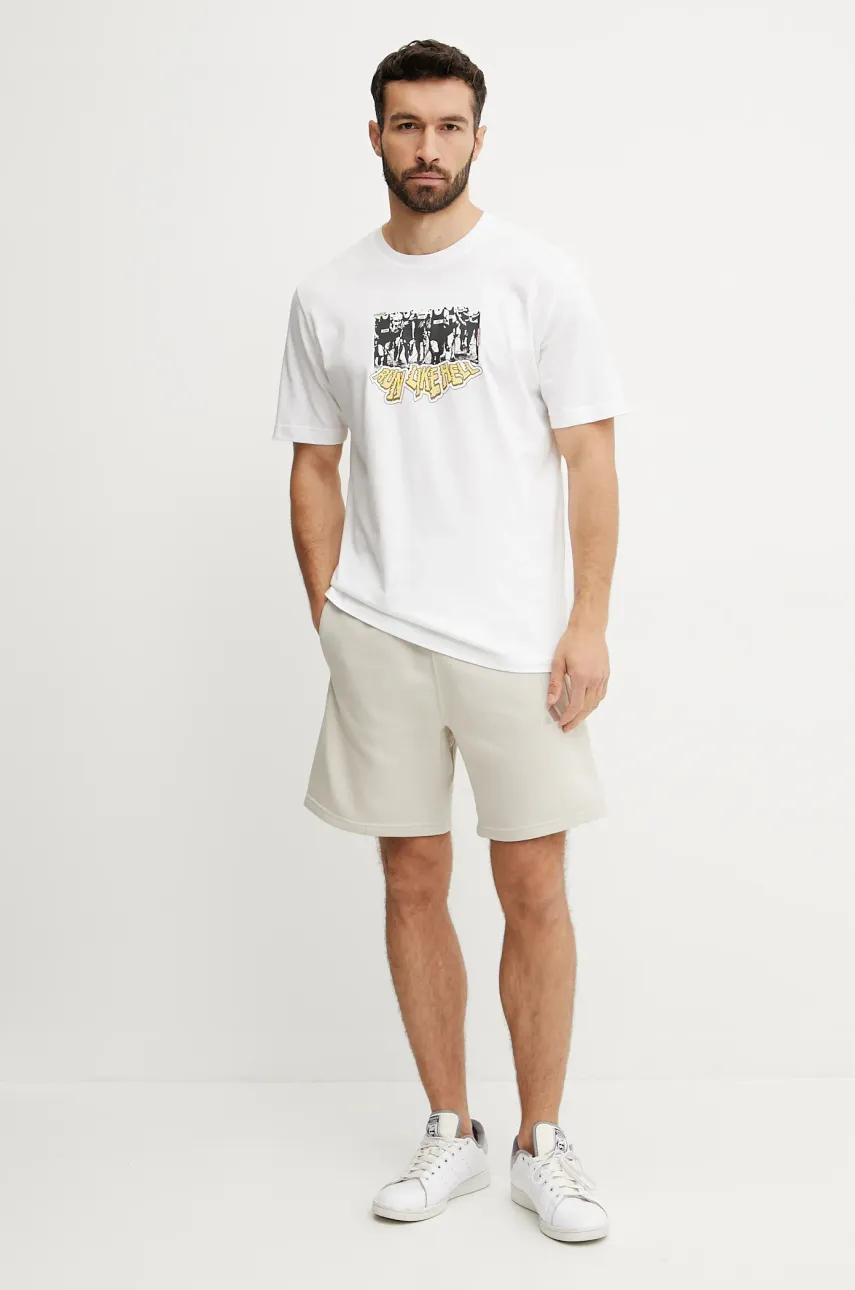Шорты adidas ALL SZN мужские цвет бежевый JW6698 Шорты adidas ALL SZN мужские цвет бежевый JW6698