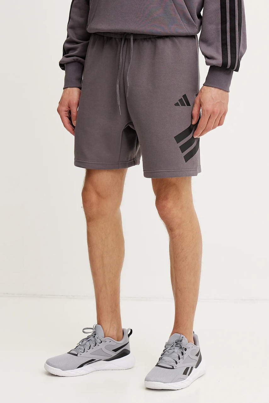 adidas pantaloni scurți Future Icons bărbați, culoarea violet, JD4881 adidas pantaloni scurți Future Icons bărbați, culoarea violet, JD4881
