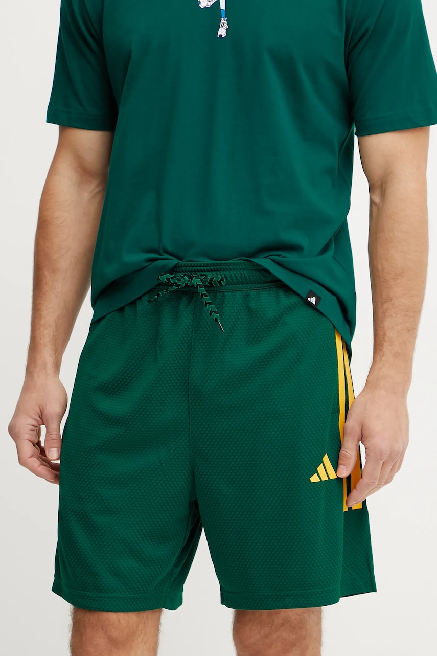 adidas pantaloni scurți Tiro culoarea verde, JC8063 adidas pantaloni scurți Tiro culoarea verde, JC8063