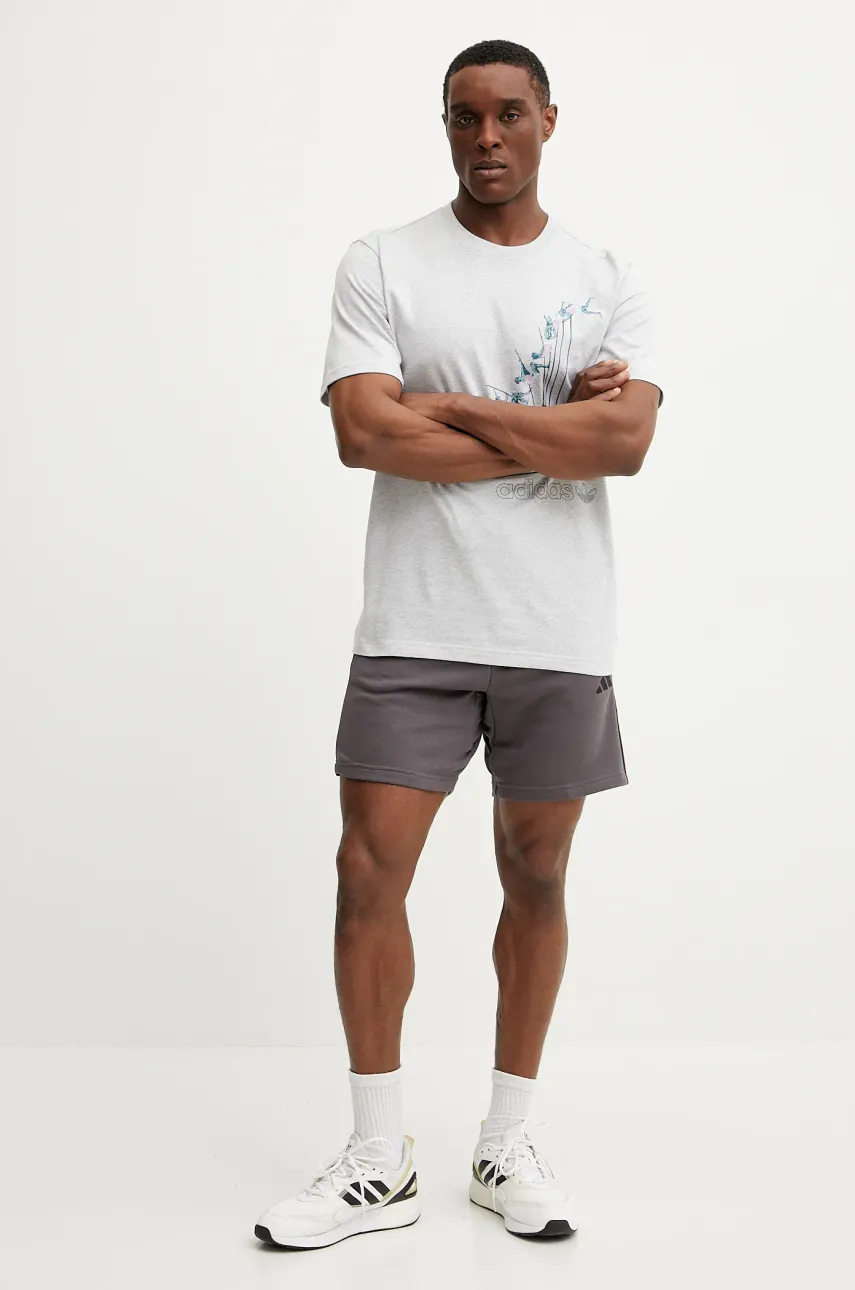 Шорты adidas Essentials мужские цвет фиолетовый JE6422 Шорты adidas Essentials мужские цвет фиолетовый JE6422