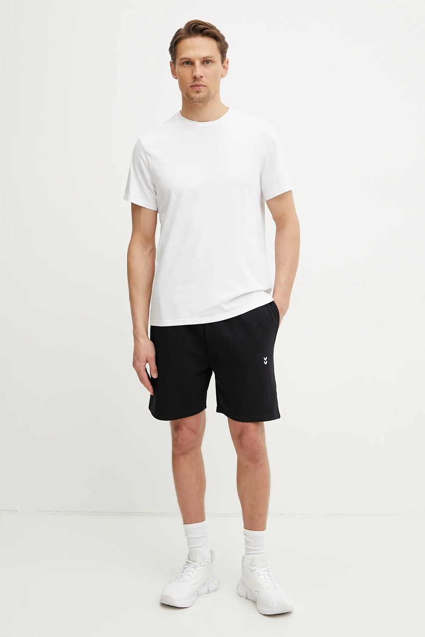 Шорты Hummel мужские цвет чёрный 229798 Шорты Hummel мужские цвет чёрный 229798